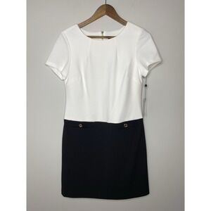 eyelet blue dress Mabel Eyelet Midi Dress Navy / M
